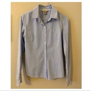 Button down long sleeve blouse